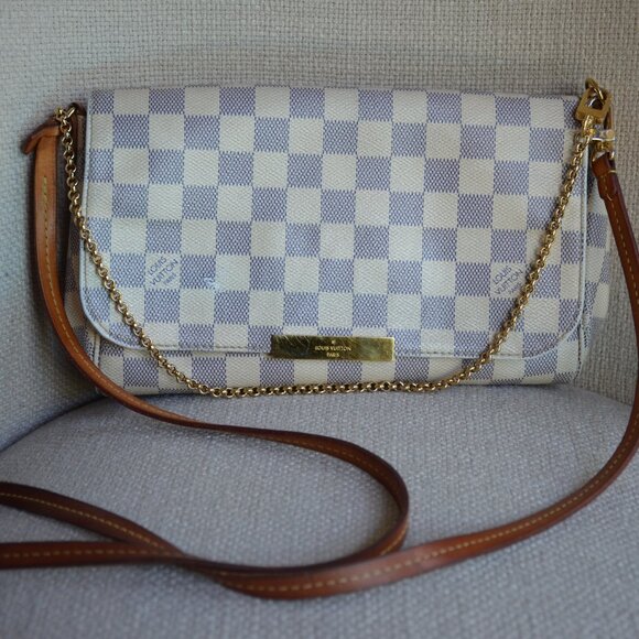 Louis Vuitton Crossbody Favorite MM Damier Azur - Picture 2 of 16